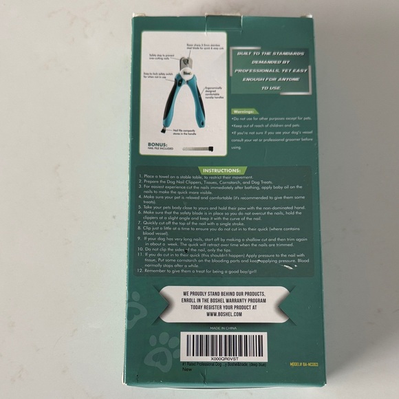 Boshel Pet Nail Clippers - Picture 2 of 4